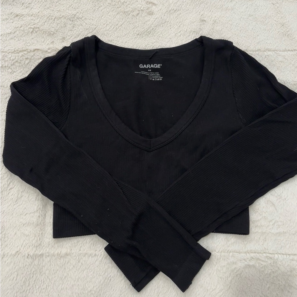 black garage long sleeve